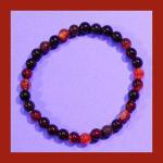 Bracelets: Stretchy Sardonyx 6mm