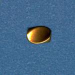 Brass: Twist, the Sissy Twist, No Hard Angles, 4 x 6mm, 100 beads