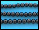 Rounds: Tourmaline (Black) 4mm Strands 15 - 16 inch