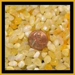 Chips: Undrilled Calcite Yellow, about two pounds