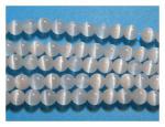 Cat's Eye Glass Rounds  6mm White 15 - 16 inches