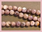 Rounds: Charoite  6mm 15 - 16 inches, per strand