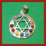 Chakra Pendants: Star of David about 2 inches tall (chakrapendsofd), 3 for $7.50