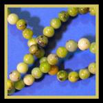 Rounds: Chinese Chrysoprase 6mm by the Strand 15 - 16 inches