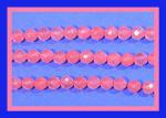 Rounds: Faceted 6mm Cherry Quartz Strands 15 - 16 inches