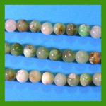 Rounds: Chrysoprase (Australian) 6mm by the Strand 15 - 16 inches