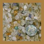 Chips: Undrilled Citrine Two Tone about a pound