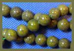 Rounds: Copper Jasper 10mm by the Strand 15 - 16 inches