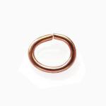 Copper Findings: Jump Rings 4.5 x 5mm Oval, 100 pieces