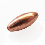 Copper Beads: Ovals 4 x 9mm Smooth, 100 beads