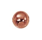 Copper Beads: Round 4mm, 100 beads