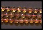 Rounds: Rutilated Quartz (Copper) 8mm  Strands 15 - 16 inch strands
