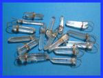 Pendants: Crystal Points with Sterling Wrapped Bails, 5 pendants