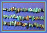 Chips: Chinese Turquoise Strands 32 inches, each