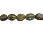 Turquoise: Hubei Fat Ovals  22 x 30mm 15 - 16 inches