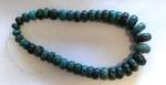 Rondelles: Chinese Turquoise Rough Graduated Strands 15 - 16 inches