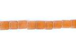 Cubes: 4mm Red Aventurine 15 - 16 inches