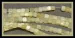 Cubes: 4mm Serpentine by the Strand 15 - 16 inches