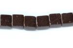 Cubes: 6mm Blackstone Strands 15 - 16 inches