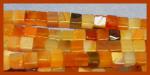 Cubes: 6mm Carnelian (Natural) by the Strand 15 - 16 inches