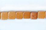 Cubes: 6mm Red Aventurine 15 - 16 inches