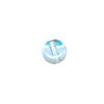 Czech Glass: Rounds 6mm Crystal, about 100 beads, 3 bags for $7.50
