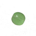 Czech Glass: Rounds 6mm Lime Green, about 100 beads