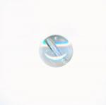 Czech Glass: Rounds 8mm Crystal AB, about 100 beads