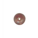 Czech Glass: Rounds Frosted 8mm Garnet, about 100 beads