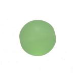 Czech Glass: Rounds Frosted 8mm Lime Green, about 100 beads