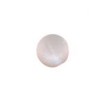 Czech Glass: Rounds Frosted 8mm Pink, about 100 beads