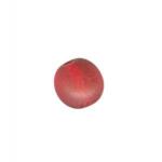 Czech Glass: Rounds Frosted 8mm Ruby, about 100 beads