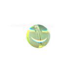 Czech Glass: Rounds 8mm Jonquil (Yellow), about 100 beads