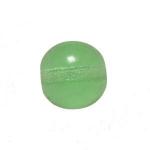 Czech Glass: Rounds 8mm Lime Green, about 100 beads