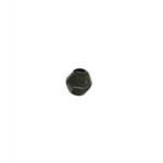 Czech Glass: Bicones 4mm Jet (Black), about 100 beads