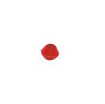 Czech Glass: Bicones 4mm Ruby, about 100 beads