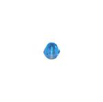 Czech Glass: Bicones 4mm Sapphire, about 100 beads