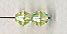 Czech Glass: Bicones 6mm Jonquil (Yellow), about 100 beads