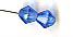 Czech Glass: Bicones 6mm Sapphire, about 100 beads