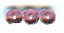Czech Glass: Faceted Rondelles 6mm Amethyst, about 100 beads
