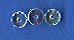 Czech Glass: Faceted Rondelles 6mm Crystal AB, about 100 beads