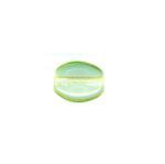 Czech Glass: Soft Ovals 6 x 8mm Jonquil (Yellow),  about 100 beads
