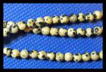 Rounds: Dalmatian Stone  4mm by the Strand 15 - 16 inches