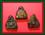 Stone Figurine Buddha: Dragon Blood Jasper