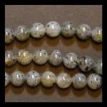 Rounds: Dragon Fruit Jasper  8mm Strands 15 - 16 inches