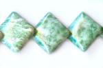 Diamond Lentils: 12mm Jadeite Strands 15 - 16 inches
