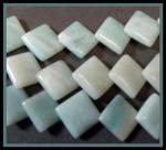 Diamond Lentils: 12mm Peking Onyx Strands  15 - 16 inches