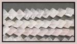 Diamond Lentils:  8mm Rose Quartz Strands 15 - 16 inches