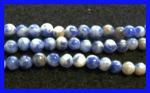 Rounds: Denim Lapis  4mm Strands 15 - 16 inches