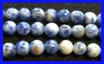 Rounds: Denim Lapis  6mm Strands 15 - 16 inches